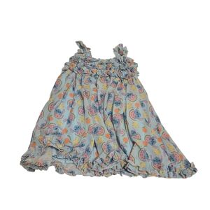 Disney Stitch Blue Ruffle Dress